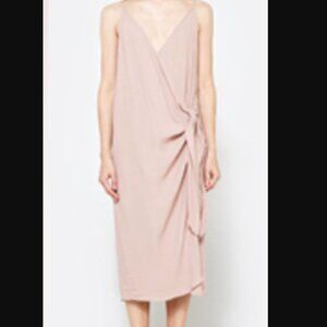 Vintage Dusty Rose tie dress